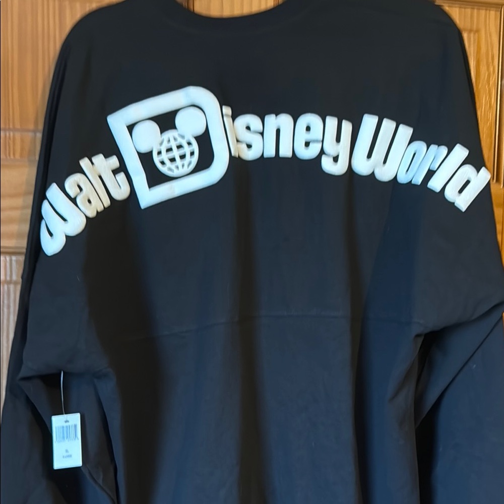 Black Disney World Spirit Jersey NWT